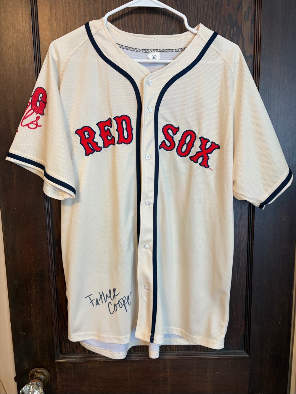 Alex Cooper Red Sox Jersey